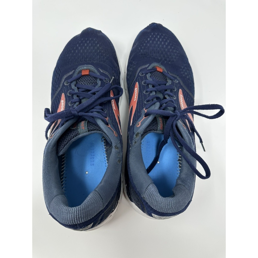 Brooks Beast Men's Running Shoes Size 12 D Navy Blue Stability Trainer 👟🔥 - Picture 6 of 10